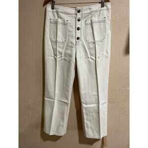 NWT Reformation Eloise High rise wide leg jeans 31